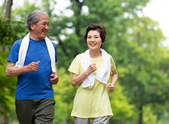 picture of healthy elderly couple