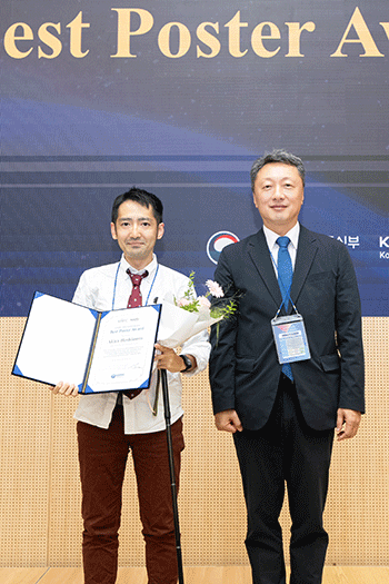 Dr. Hashimoto received ANRRC 2024 Best Poster Award