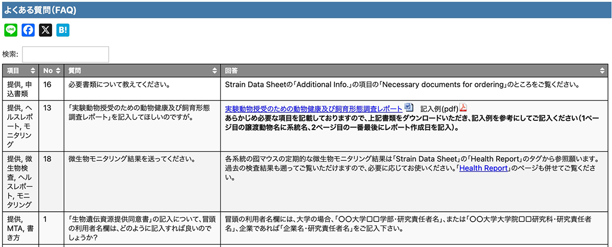 よくある質問(FAQ)